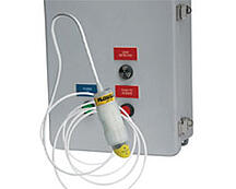 optical or ultrasonic leak detector 